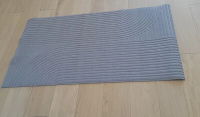 XXL Fussmatte hellgrau 120x 70 wie neu HOME CREATION Türmatte Stru - Bild 1 von 4