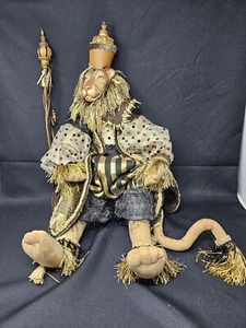 Katherine's Collection Wayne Kleski Christmas Rare Lion Jabar Sulton 30'' Doll - Picture 1 of 24