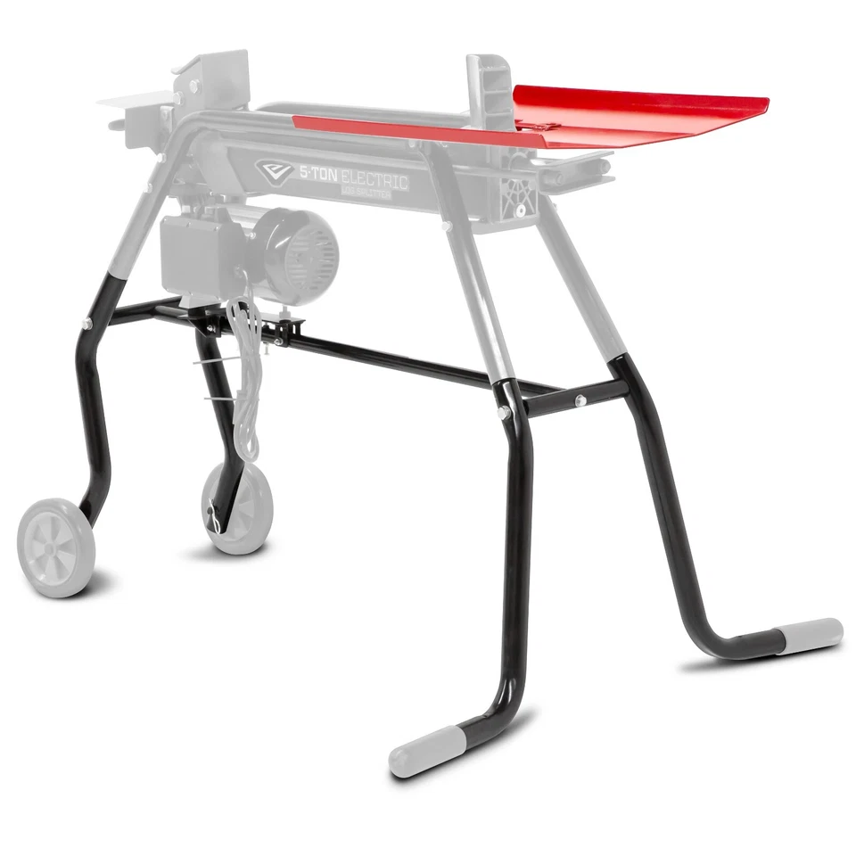 Earthquake Log Splitter Stand and Tray Kit Heavy Duty Steel Construction 32230