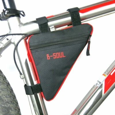 Bolsa impermeable para bicicleta Triángulo Almacenamiento Bicicleta Teléfono Bolsa Ciclismo Accesorios LO ÚLTIMO Foto 1 de 4
