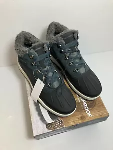 NEU!! Wetterfest Herren Landon Sneaker Stiefel grau und schwarz - Bild 1 von 4