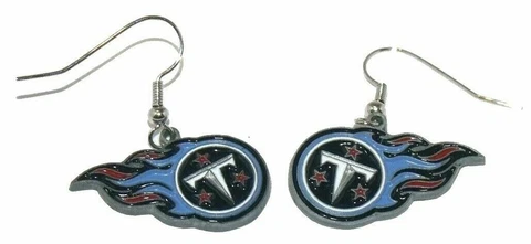 Tennessee Titans NFL Dangle Earrings - NEW FREE SHIPPING Cover