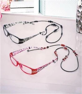 ANIMAL PRINT ZEBRA LEOPARD READING GLASSES READERS W/HOLDER 2.00 2.50 2.75 LENS - Picture 1 of 5