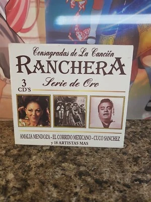 Consagradas De La Canción Ranchera Serie De Oro 3 CD Box Set  Mexico 2004 Foto 1 de 3