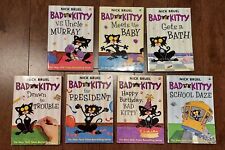 Bad Kitty Nick Bruel Lot of 7 Paperback Books All Different 