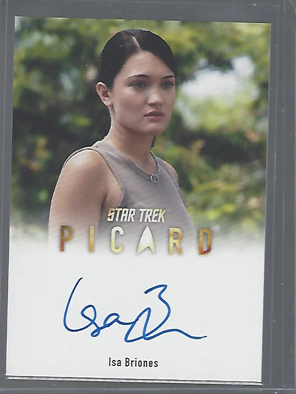 Star Trek Picard Season 2&3 A23 Isa Briones (Full Bleed) Autograph - Bild 1 von 1