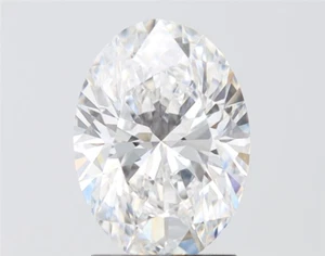 0.80 Ct. Oval D VS1 Excellent Cut Lab Grown CVD Loose Diamond (1 Pcs) - Picture 1 of 5