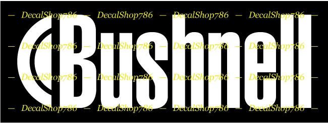 Bushnell Rifle Scopes - Hunting / Shooting - Vinyl Die-Cut Peel N' Stick Decals - Image 1 of 1