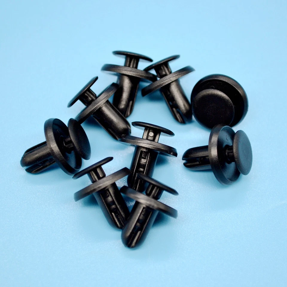 10 piezas clips de revestimiento de guardabarros reparación tornillos remachables parachoques para Subaru Mitsubishi Galant Foto 1 de 4