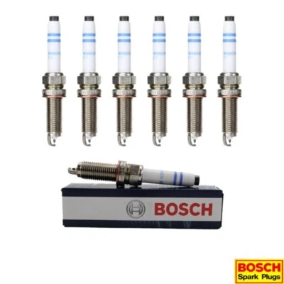 NOVO Conjunto de 6 Velas de Ignição BOSCH EVO para Freightliner/ Infiniti/ Mercedes-Benz - Imagem 1 de 3