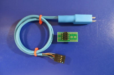 With free guide cap SOIC8 Pogo Pin Adapter For EEPROM  / 93CXX / 25CXX / 24CXX   - Image 1 of 4