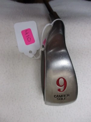 //Mega Force Camber Sole #9 Iron - L.Hand - Men's - Steel Shaft - A Flex - #410 - Image 1 of 4