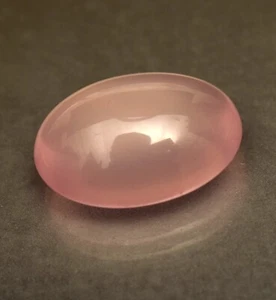 Natural Extra Fine Rose Quartz Huge Oval Cabochon Brazil AAA+ Grade 55.40 Ct - Picture 1 of 5