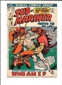 Sub-Mariner #50 1ª PRIMERA APARICIÓN de NAMORITA!! Llave 1972 alta calidad en estado bastante bueno+ ¡8,5!! - Imagen 1 de 2
