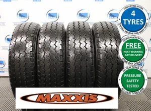 X4 PW 185/R14C 185 14C MAXXIS UE-168 LT 102/100R VAN TYRES *8.6MM (611J) - Picture 1 of 15