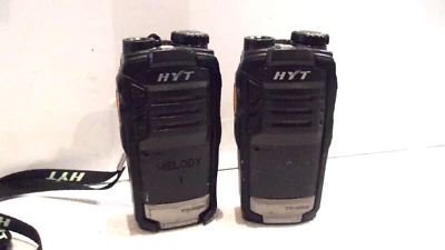 Lote de 2 radio bidireccional HYT TC-320U (1) UHF 400-470 MHz Foto 1 de 4