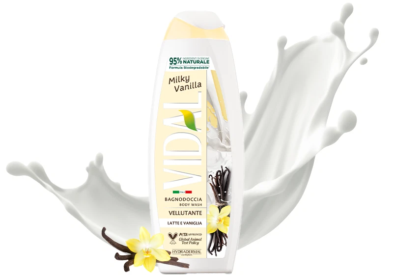 Vidal Milky Vanilla Duschbad 500 ml - Bild 1 von 1