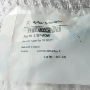 AGILENT G1367-87202 NEEDLE ASSY FOR G1367D (IN21S3) - Picture 1 of 2