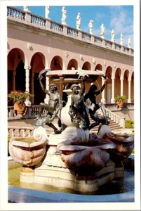 Fountain of the Tortoises Sculpture POSTCARD Ringling Art Museum Taddeo Landini - Picture 1 of 2
