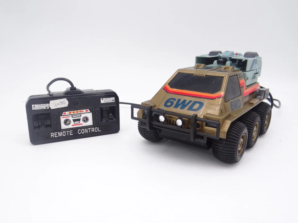 Mammoth 6WD 11200 RC Fernlenk Auto Fahrzeug Kabelfernbedienung Vintage Spielzeug - Bild 1 von 4