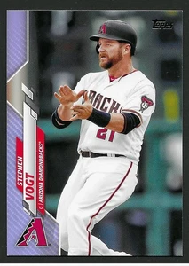 Topps Día del Padre 2020 azul #605 Stephen Vogt Arizona Diamondbacks 4/50 - Imagen 1 de 1