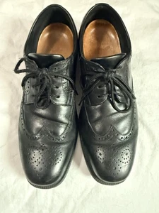 Waterproof By Rockport Herren Schwarz Leder Schuhe Größe 13 - Bild 1 von 5