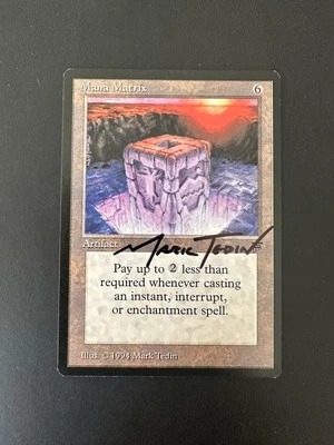 Mana Matrix Legends MTG Artist Proof Signed - Image 1 of 2