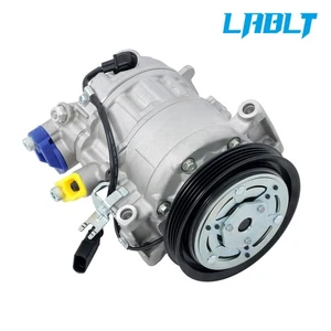 LABLT A/C Compressor for Audi Q7 Q8 V6 3.0L 2021-2023 Porsche Cayenne Panamera - Picture 1 of 15