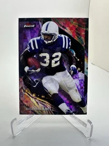 2024 Finest Edgerrin James Purple Checkerboard Refractor #/99 - Imagen 1 de 3