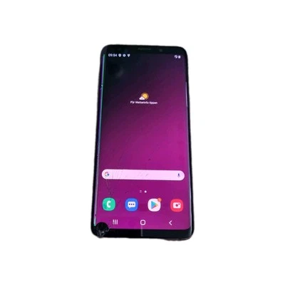 Samsung Galaxy S9 DUOS SM-G960 - 64GB - schwarz gebraucht TEILDEFEKT - Bild 1 von 3