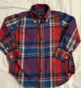Camisa Ralph Lauren Niño Pequeño Niños Talla 2T Cuello Camisa Abotonada - Imagen 1 de 4