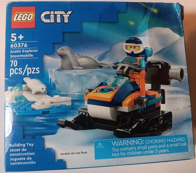 НОВЫЙ LEGO 60376 город Arctic Explorer снегоход в заводской упаковке поврежденная коробка - Изображение 1 из 4
