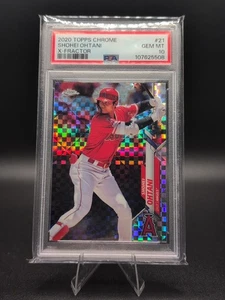 🔥2020 Topps Chrome - Shohei Ohtani #21 X-Fractor - Picture 1 of 2