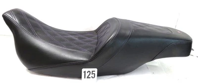 Saddlemen Slim 2-Up Seat Purple Lattice Stitched (808-07B-162) - Image 1 of 4