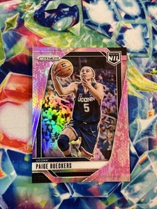 2024-25 PAIGE BUECKERS UCONN PRIZM CAMMO - Picture 1 of 7