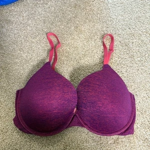 Sujetador Victorias Secret Acolchado Cobertura Perfecta Tinte Espacial Rosa Púrpura 34DD - Imagen 1 de 4