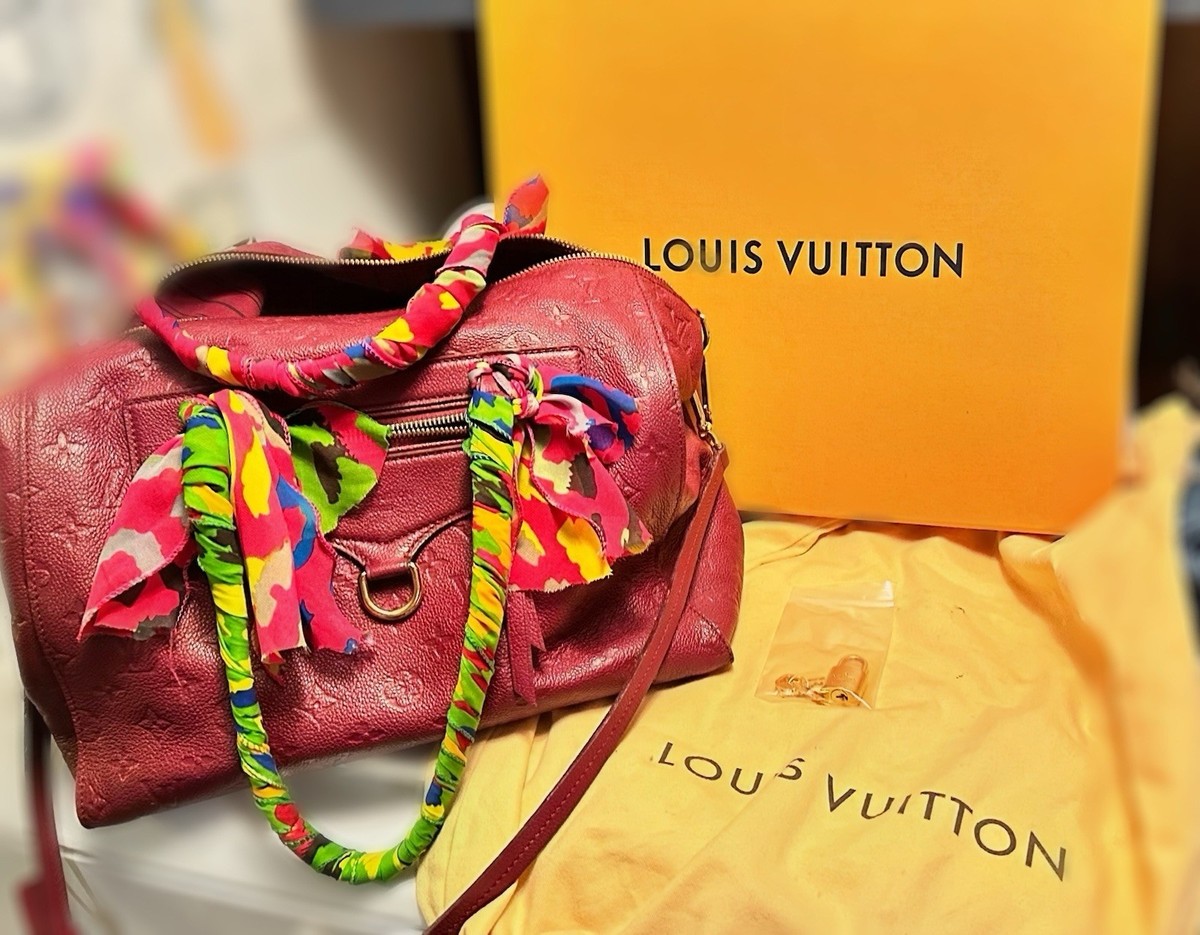 Louis Vuitton Empreinte Red Bags & Handbags for Women for Louis Vuitton Empreinte Red Bags & Handbags for Women for