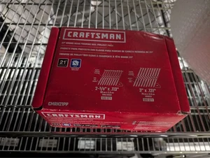 CRAFTSMAN Nails, 21° round Head Nail Project Pack, 500x2 Count  2-3/8 and 3 inch - Picture 1 of 3