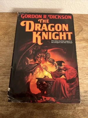 The Dragon Knight Gordon R. Dickson (1990) Hardcover Book 1st Edition Foto 1 de 4