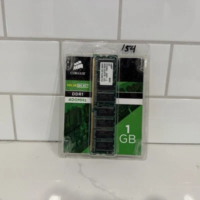 Corsair PC-3200 (DDR-400) 1 GB DIMM 400 MHz PC-3200 DDR Memory (VS1GB400C3) - Image 1 of 2