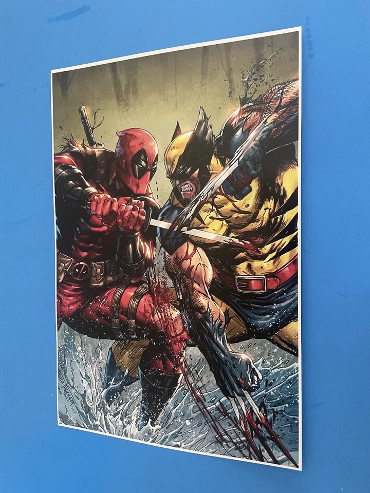 КОМИКСЫ MARVEL DEADPOOL & WOLVERINE ФИЛЬМ ПЛАКАТ PIN UP НОВЫЙ. - Изображение 1 из 3
