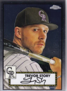 2021 Topps Chrome Platinum Trevor Story card #177. nrmt-mt - Picture 1 of 1