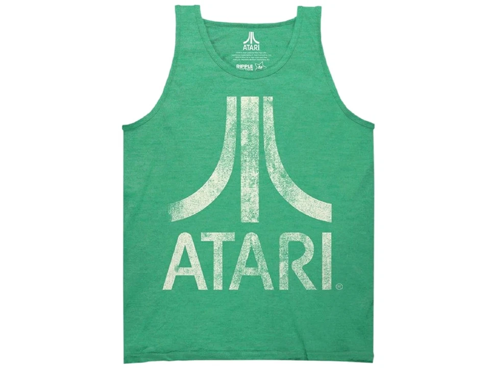 Atari Green Men's Tank Top NEW - Image 1 of 1