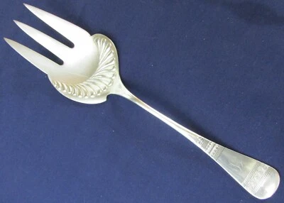 ¡TENEDOR PARA SERVIR CARNE! Vintage PAIRPOINT -ONEIDA plateado: patrón ASCOT: ENCANTADOR Foto 1 de 4