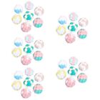  30 Pcs Nibbling Cat Toy Plush Ball Kitten Balls Accessories for Indoor