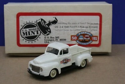 Camioneta Ford F-1 Brooklin modelo estadounidense como nueva US-2-4 1948 50th '98 1:43 crema caja como nueva  Foto 1 de 4