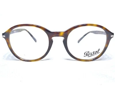 NUEVO Persol PO3239V 24 Unisex Habana Redondo Diseñador Anteojos Monturas 48/20~145 Foto 1 de 4