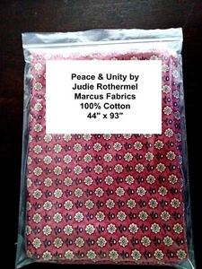 Peace & Unity by Judie Rothermel Marcus Fabrics - 100% Cotton - 44" x 93" - Picture 1 of 7