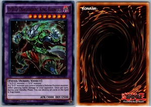 YUGIOH! D/D/D DRAGONBAN KING BEOWULF - ULTRA RARO 1ª EDICIÓN - SDPD-EN041 - Imagen 1 de 1
