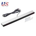Wired Remote Motion Sensor Bar IR Infrared Ray Inductor For Nintendo Wii / Wii U